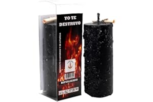 LCL Velon Preparado Yo te Destruyo | Vela Ritualizada Tumbamagias | Velas Ritualizadas para Destruir Todo | Velas Ritualizadas Contra el Mal de Ojo, Magia Negra y Hechicería