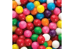 EBUZZ 1kg Gumball Machine Refill Pack – Bubble Gum Balls for Coin Operated Sweet Candy Dispenser Toy – Small Bubblegum for Kids Vintage Retro Treat Vending Machine