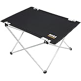 HAEGS Ultralight Katlanır Kamp Sehpası, Piknik, BBQ, Doğa Aktiviteleri, Hiking, Plaj i&ccedil;in Taşınabilir Kompakt Roll Up Outdoor