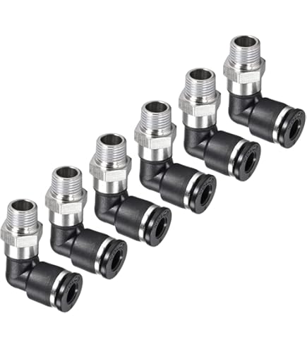 Maurice Forster 10 Raccordi Per Tubi Aria Foster - Stile M 1/4" Maschio NPT, Per Compressori, Made In USA Raccordi Aria Compressore - Foto 4