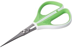 Wedo 975411 Comfortline Ciseaux silhouette 11,4 cm Vert pomme/Blanc