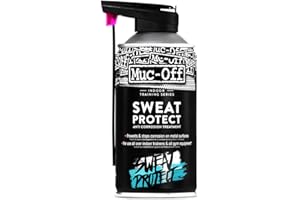 MUC OFF Muc-Off Sweat Protect - Indoor Trainer and Gym Equipment Anti-Corrosion Spray - Drives Out Moisture, Prevents Rust, Lasts Up to 3 Months - 300ml