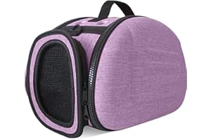 PETCUTE Transportín Perro Gato Transportín Perro Plegable Viaje Bolsa por Perro Pequeños medianos Mascota Portaperros Perritos Transporte Respirable Pet Carrier