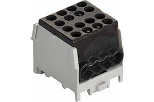 POLLMANN ELEKTROTECHNIK Pollmann Abzweigklemme HLAK 25 1/6 M2 schwarz