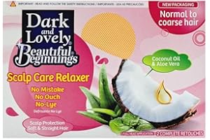DARK AND LOVELY Dark & Lovely Beautiful Beginnings No-Lye Relaxer Kit Regular