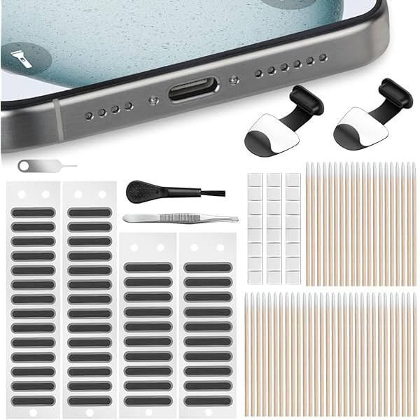 Kit Pulizia Smartphone 27 Pezzi - Spazzole, Tappi USB-C E Accessori Per Dispositivi Elettronici - Foto 4