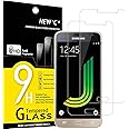 NEW'C 2 Pezzi, Vetro Temperato per Samsung Galaxy J3 2016, Pellicola Prottetiva Anti Graffio, Anti-Impronte, Senza Bolle, Dur