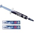 MQFORU Arctic MX-4 Thermal Compound Paste for All Coolers, Heat Sink Paste, Carbon Based High Durability, 2019 Edition Composed of Carbon Micro-Particles, with Bonus Tool - 4g (1 Pack)