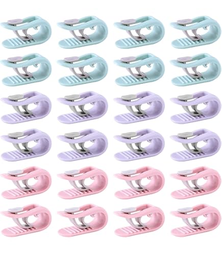 33 Bettdecken-Clips Mit Ein-Tasten-Entriegelung – Halten Decken, Laken & Vorhänge Sicher An Ort Und Stelle