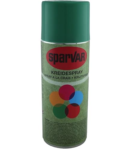 SparVar Kreidespray Neon – 6 Dosen à 400 Ml In Leuchtrot – Mit Überkopfdüse Für Markierungen