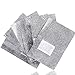 BUYCHEAPDG 100 PCS Silver Aluminium Foil Nail Wraps Acrylic Gel Polish Remover