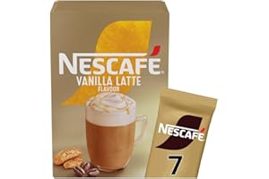 NESCAFÉ Vanilla Latte Instant Coffee 7 x 18.5g Sachets