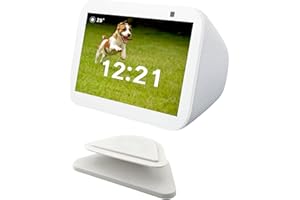 Sintron Soporte de Ajustable para Shᴏw 5 (3.ª generación), Soporte Magnético Regulable, Rotación de 360 Grados, Función de inclinación y Base Antideslizante (Blanco), Compatible con iPhone Models