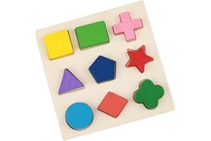 Zerodis Drewniana Kostka Wtykowa Geometria Puzzle Klocki Do Budowy Kolorowe Dopasowanie Umiejętności Motorycznych Zabawka Edukacyjna Wczesna Edukacja Na Dzień Dziecka Dla