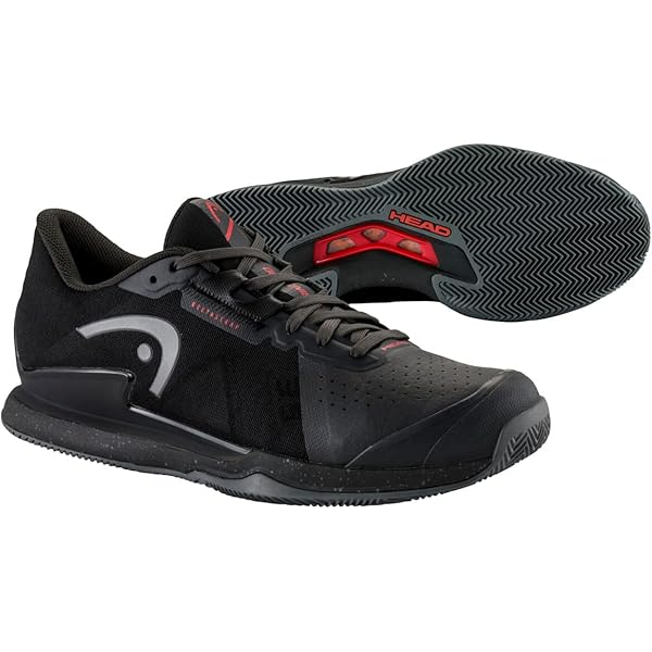 HEAD Sprint Team 3.5 Clay Men tennisschoenen voor heren, donkerbruin/bana, 46,5 EU, Donkerbruin banaan, 46.5 EU
