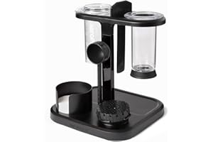 Soporte Organizador AeroPress, Estación de Café Duradera y Solución de Almacenamiento Compacta Compatible con todas las cafeteras manuales AeroPress (excepto Premium y Go)