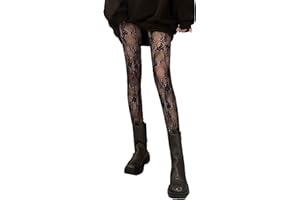 XSQD Collant Donna,Calze, Calze A Rete,Calze A Maglia, Collant,Calze A rete, Calze Alte,Collant Night Club A Vita Alta,Calze Per Feste,Calze A Rete Con Motivi