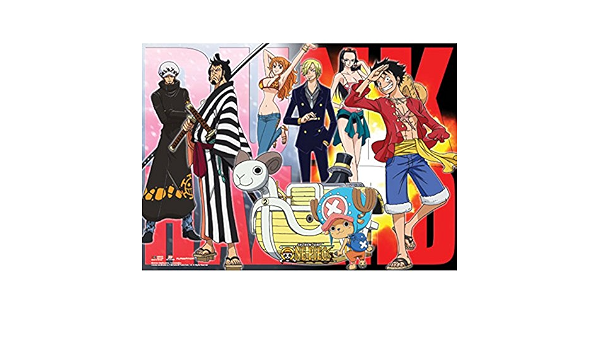 Official Licensed One Piece Wall Scroll Trafalgar Law Luffy And Crews Group Wall Scroll 33 X 44 Inches Amazon Fr Bagages