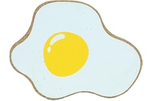 Cleverbrand Dessous de Plat Dessous de casserolle en liège, Oeuf, env. 25 cm ø, 20 mm d'épaisseur