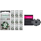 YesMed Extra Power 312 Numara İşitme Cihazı Pili (10 Paket x 6 Adet = 60 Adet Pil) + HEDİYE ProWax miniFit Filtre