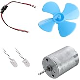 JZK Lot de 2 petits ventilateurs 24 V 5015, vitesse