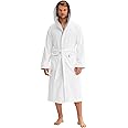 Morgenstern Dressing Gown Men 100% Cotton Hood Luxury Velvet Terry Bathrobe