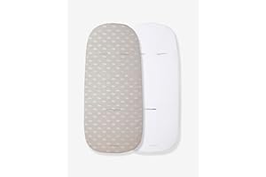 VERTBAUDET Lot de 2 housses de protection VERTBAUDET pour matelas de nacelle Assorties TU