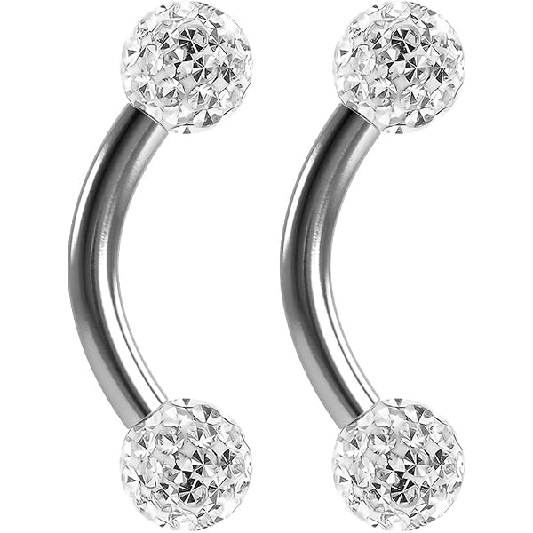 Lot De 10 Bijoux Piercing 16G LOLIAS - Acier Inoxydable Pour Rook, Daith, Sourcil, Lèvre