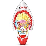 Kinder GranSorpresa Gigante Disney Princess - Uovo di Pasqua Kinder 2024, Finissimo Cioccolato al Latte con Sorpresa Disney P