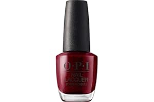 OPI Nail Lacquer - Vernis à ongles bordeaux, tenue jusqu'à 7 jours - 15ml