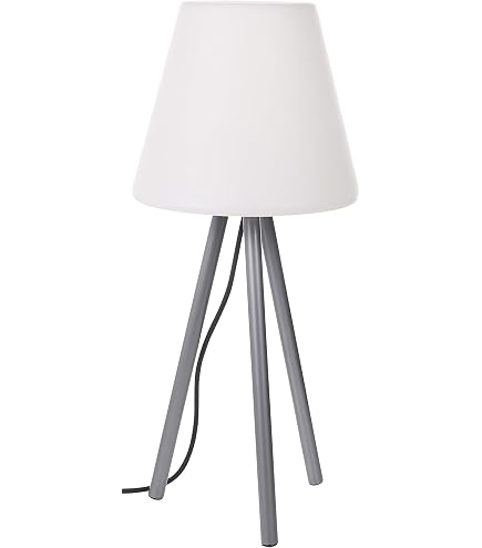 3er-Set Sockelleuchten Mit Bewegungsmelder – Außen-Stehlampen IP44, E27, Rauch/kupfer, 45 Cm Hoch