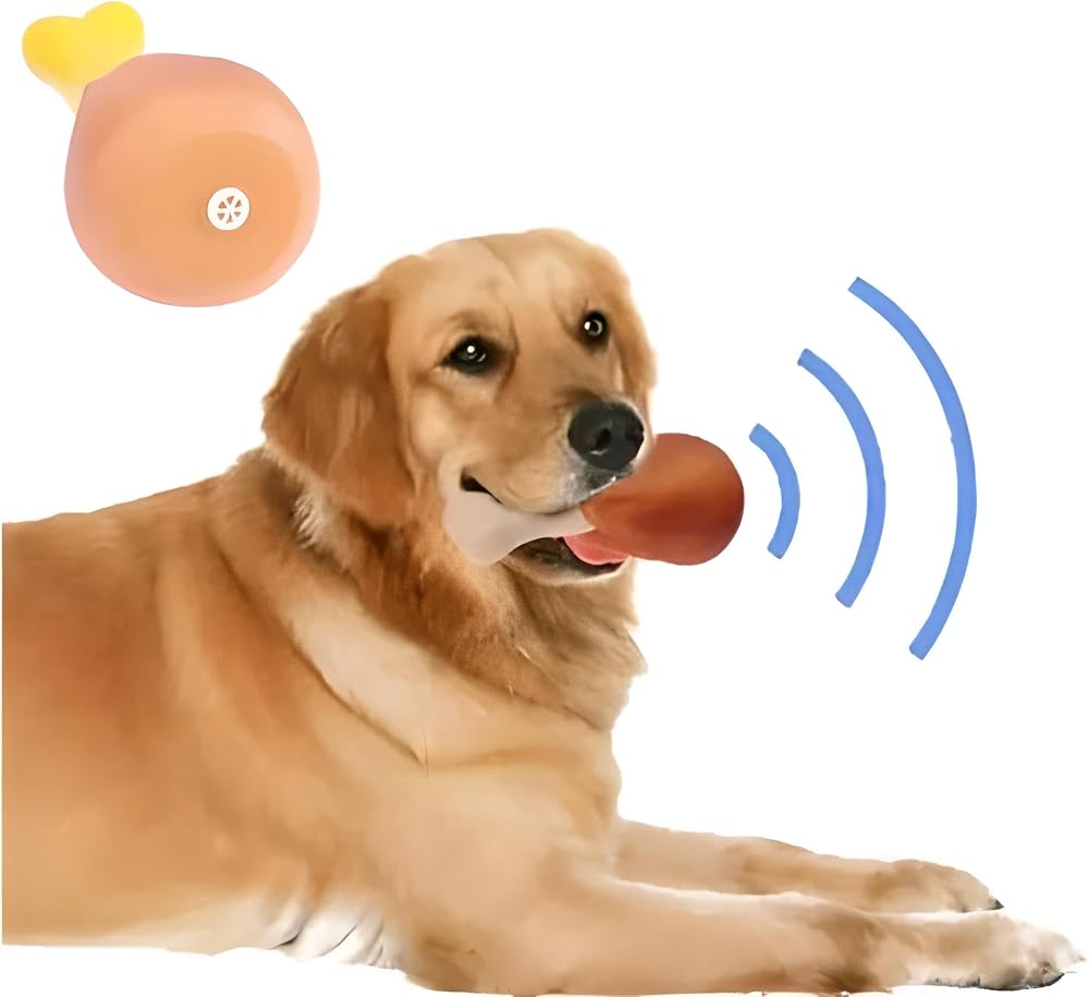 AEE® Köpekler İçin Sesli Oyuncak Tavuk Butu Dayanıklı Sesli Köpek Oyuncağı Büyük 14,5cm