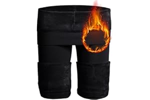 GUKOO Leggings Elastici Morbido d'inverno Donna Invernali Termici Donna Leggings Invernali a Vita Alta Leggings Donna di Potenza Stretch Gambali