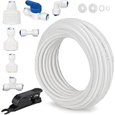 Water Supply Pipe Connector Kit 10 Piece Reverse Osmosis Filter System 15m Refrigerator Water Supply Pipe Refrigerator Hose C