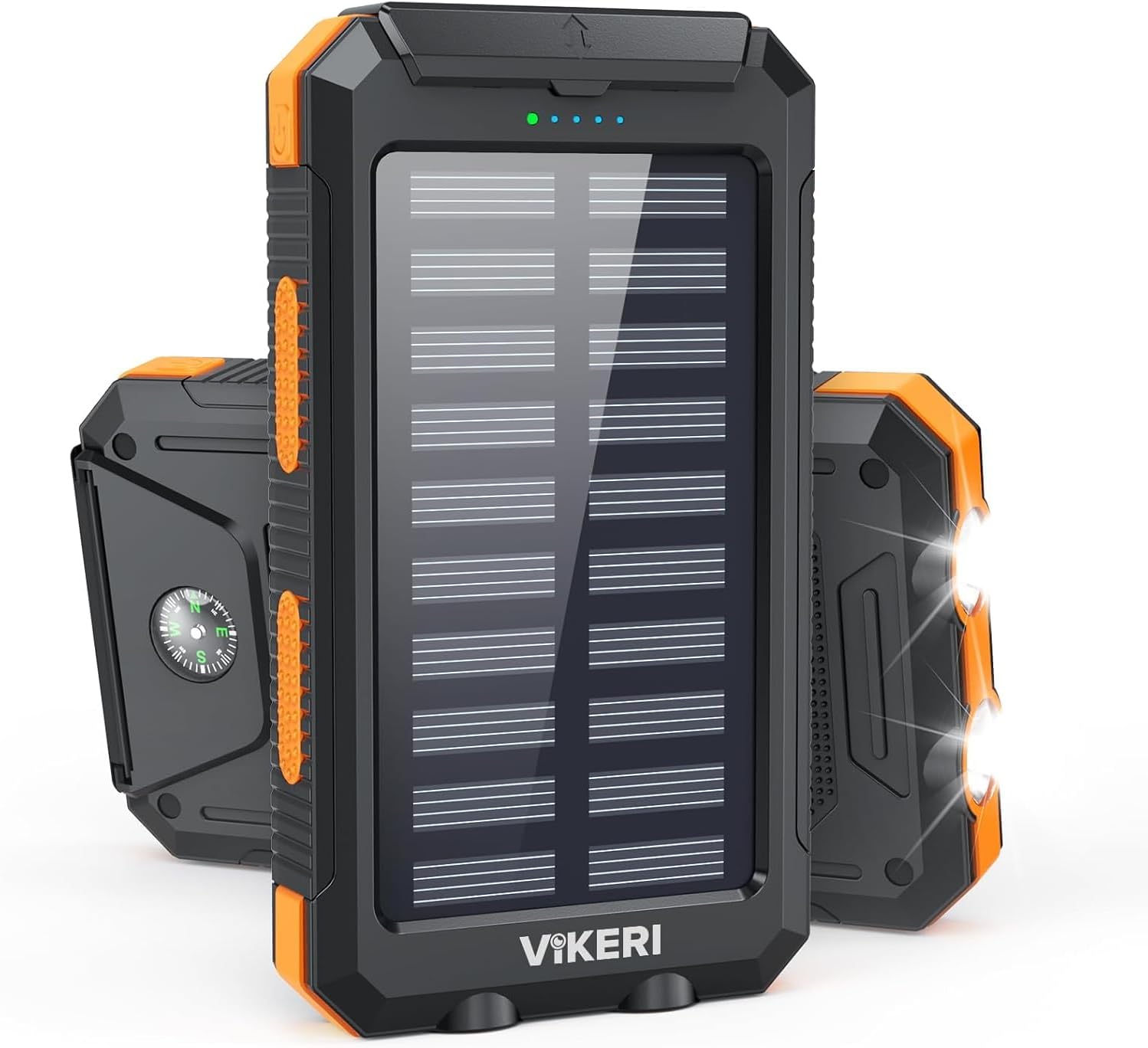 Technische Daten & Spezifikationen : Vikeri Solar Powerbank 26800mAh Tragbares Sol