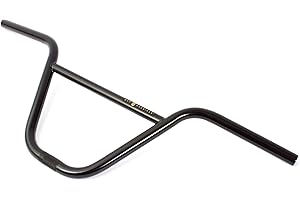 KHEBIKES KHE MVP Guidon BMX 4130 CrMo 9" 736 mm de large Noir Multiple butted 790 g