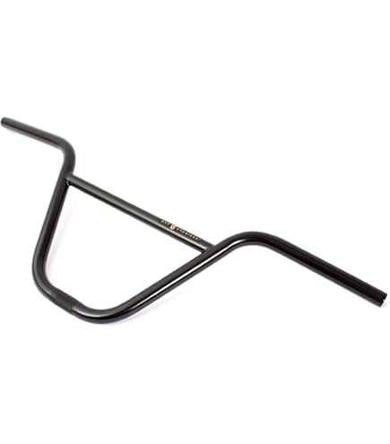 Eastern Bikes Tranny BMX Handlebars 100% Chromoly & Heat-Treated (8.5", Black