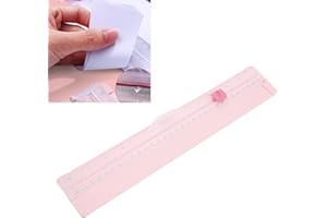 BAOFUYA Gilotyna do Papieru Precyzyjne Cięcie Przycinarka do Papieru Narzędzie do Scrapbookingu z Automatycznym Zabezpieczeniem Dwukierunkowa Gilotyna do A3 A4 B5 B6 Craft Photo Karty Upominkowe Kraft Paper