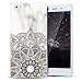 Produktbild Huawei P8 Lite Hülle , Silikon Tasche Ultra Slim Weich TPU Schutzhülle mit Marmor Muster Flexibel Rubber Ultradünnen Etui Anti-stoß Fit Cove Telefon-Kasten Kratzfeste Schutz Schale Anfire Kreative Case für Huawei P8 Lite Huawei ALE-L21 [5.0 Zoll] Cover - Mandala