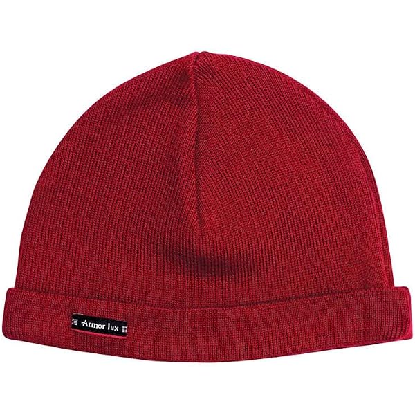 Bonnet Armor Lux Lannion - 100% Laine, Rayé - Taille Unique - Style Marin Breton
