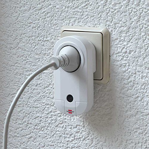 4 Stück Brennenstuhl Funkschalt-Set RCS 1000 N Comfort, 3er Funksteckdosen Set (mit Handsender und Kindersicherung) Farbe: weiß (insgesamt 12 Funkdosen) - 6