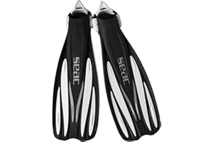 Seac GP 100 S, Palmes de plongée professionnelles réglables avec sangle élastique Sling Strap