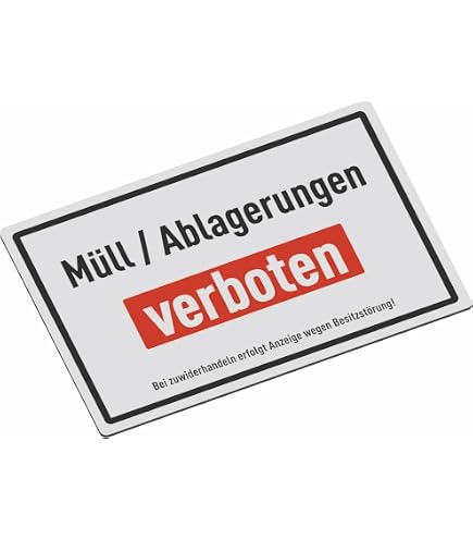 Hinweisschild "Bitte Sauber Halten" - Witterungsbeständig, 29,5x21 Cm Auf Hartschaum