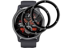 IQShield Protector de Pantalla para Garmin Venu 2 Cristal Templado, Cobertura Completa, Sensible al Tacto, Anti Arañazos, Sin Burbujas, Vidrio Templado para Venu 2-2 Piezas