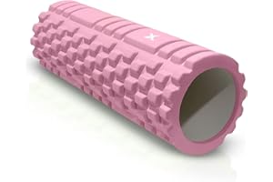 XN8 SPORTS Xn8 Foam Roller 33cm - Deep Tissue Massage Roller for Back, Legs and Full Body Fitness & Recovery – Trigger Point Physio Therapy, Yoga, Pilates & Exercise, Fitness Rollers for Home, Gym and Runners
