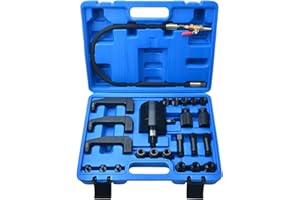 Zoomtools 24 pièces Extracteur d'injecteur Diesel, Diesel injecteurs pneumatiques, avec 3 pièces Outils d'extension pour extraire l'injecteur inférieur