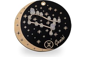 Treedix Soldering Project Kits, Soldering Practice Kits with Constellation Pattern, Creative DIY Solder Kit for Practicing Solder Skill for Beginners, Room Ornaments, Decorative Gifts (Gemini)