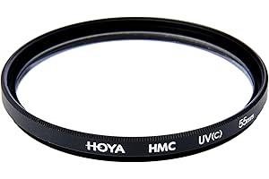 Hoya 55 mm UV(C) Digital HMC Screw-in Filter, Black