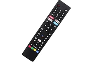 121AV Replacement RM-C3250 RMC3250 Remote Control Compatible with JVC Smart Voice with Netflix, Youtube, Prime and Google Play Buttons LT-32CA690,LT-32CA790,LT-40CA790