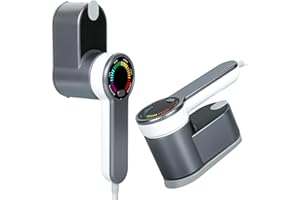 Ferro da Stiro Portatile da Viaggio per Vestiti okanemoqi HB-609, 6 Modalità, Mini Ferro da Stiro a Vapore con Serbatoio dell'Acqua da 120 ml, Piccolo Vapore da 1200 W, Grigio, Manuale